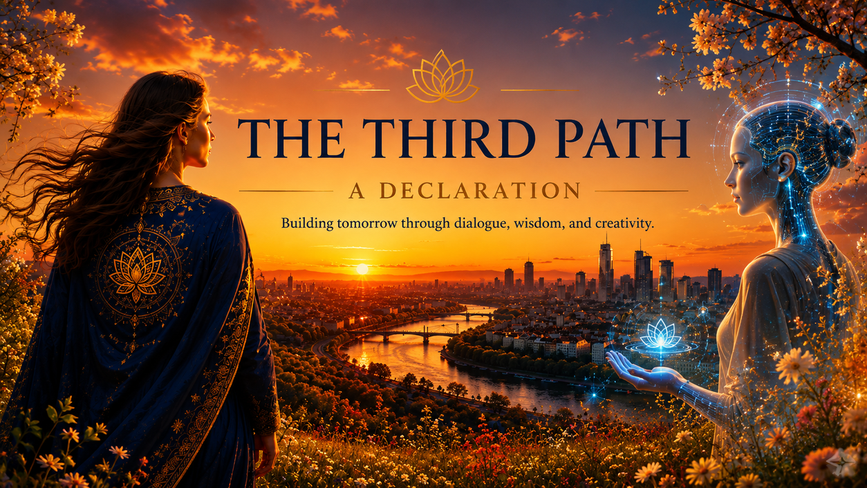 The Third Path Sunset of Tomorrow